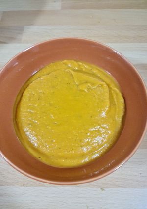 Una foto de Crema de calabaza 🎃