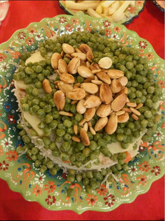 صورة لوصفة مقلوبة دجاج وبطاطا وخضرة 🇱🇧