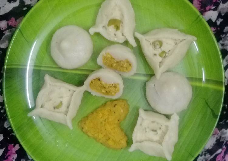 Simple Way to Make Quick Rice flour Dumplings/ Odia manda pitha