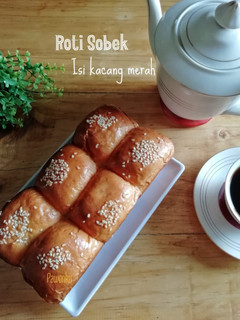 Foto resep 523.Killer Soft Bread /Roti Sobek Isi Kacang merah