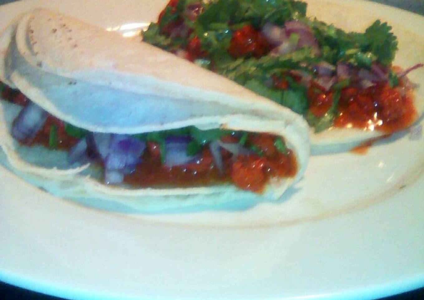 Cochinita pibil con carne de soya