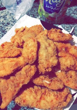صورة لوصفة صدور فراخ كرسبي 😋