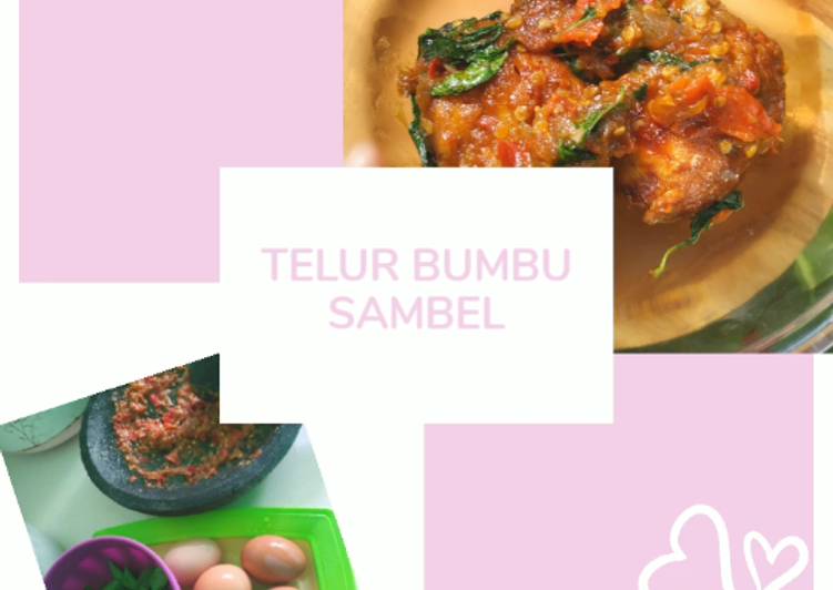 Telur bumbu sambel