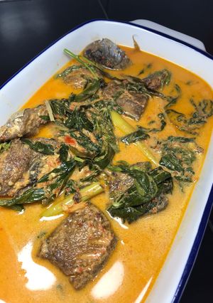 Foto resep Gulai Tongkol dan Pucuk Ubi
