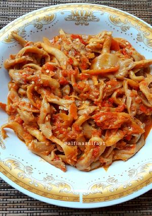 Foto resep Jamur Tiram Bumbu Pedas