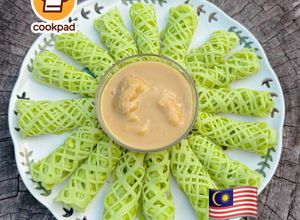 Gambar 👩‍🍳Roti Jala Serawa Durian
