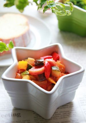 A picture of Summer Vegetable and Wiener Sausages Ratatouille-Style.