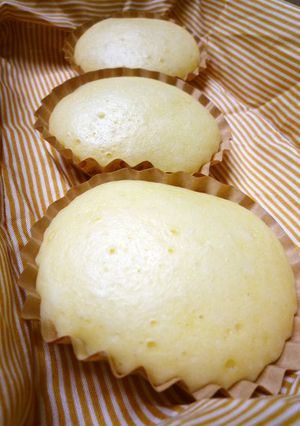 A picture of Pancake Mix Chocolate Steamed Buns.