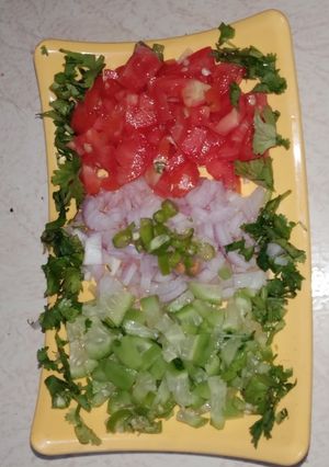 A picture of Tricolour salad.