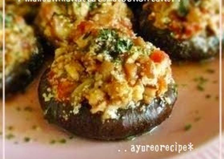 Recipe of Ultimate &#34;Magical Tomatoes&#34; On Shiitake Mushrooms