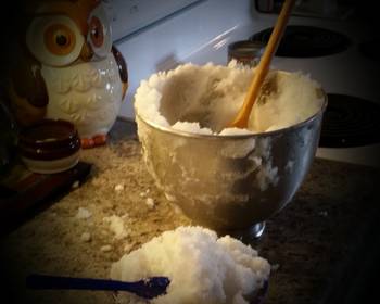 Update, Serving Recipe Snow Dreamy Ice Cream Very Delicious