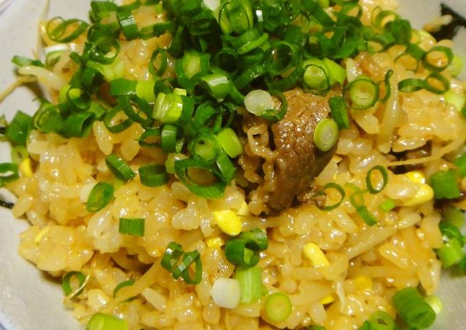 Recipe of Homemade Easy, Budget-Saving Mixed Rice with Bean Sprouts