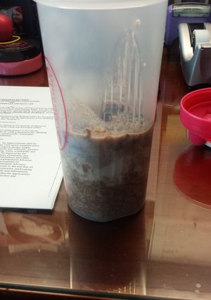 A picture of Fit Girl Cherry Pie Fridge Oats.