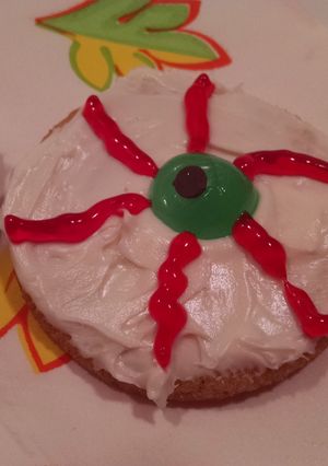 A picture of Eyeball Cookies.