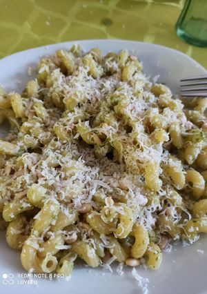 Une photo de Pesto rapide basilic parmesan