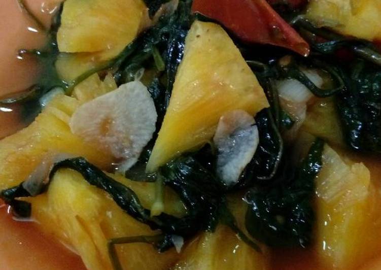 Resep Tumis kangkung nanas Anti Gagal