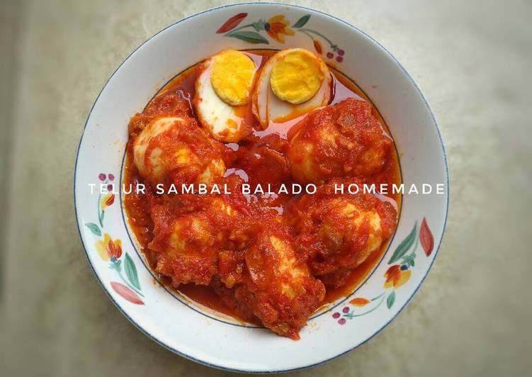 Telur balado foto resep utama