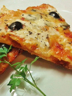 Una foto de Pizza roquefort