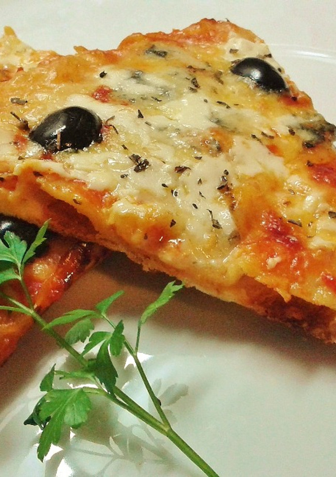 Una foto de Pizza roquefort