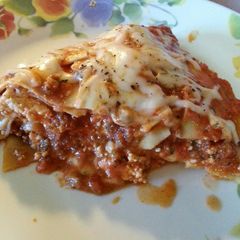 A picture of Saucy Skillet Lasagna.