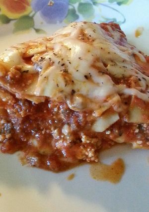 A picture of Saucy Skillet Lasagna.