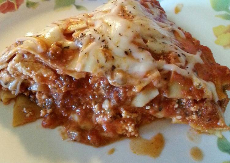 Recipe of Perfect Saucy Skillet Lasagna