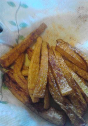 A picture of Spicy Butternut Squash Fries.