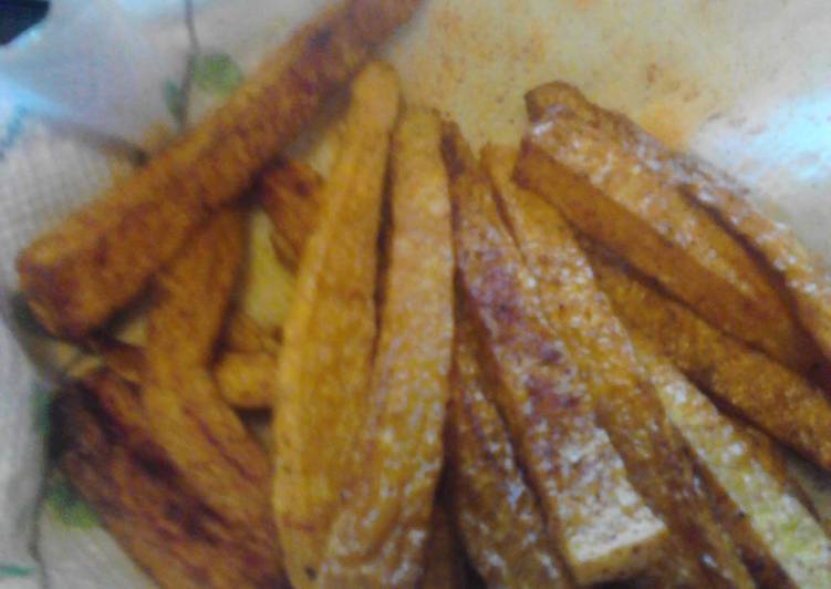 Recipe of Speedy Spicy Butternut Squash Fries