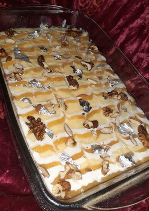 A picture of Royal Khubani ka Meetha.