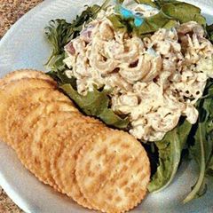 Chicken & Mac Salad A picture of Chicken & Mac Salad.