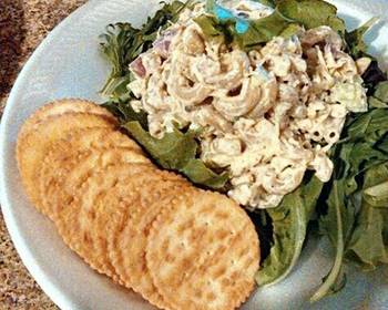 Without Fail Cooking Recipe Chicken  Mac Salad Savory Delicious