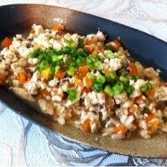 A picture of Boiled and Seasoned Tofu For a Healthy Bento.