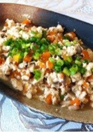 A picture of Boiled and Seasoned Tofu For a Healthy Bento.