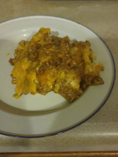 A picture of Tater Tot Casserole.
