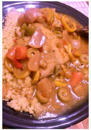 A picture of Moroccan Style Chicken - Slow Cooker.