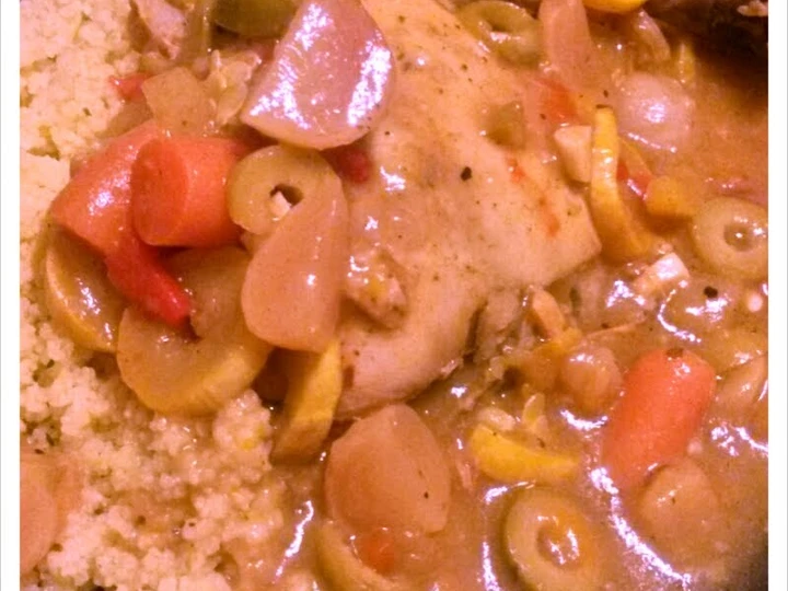 Recipe Moroccan Style Chicken - Slow Cooker the Delicious Makes you drool