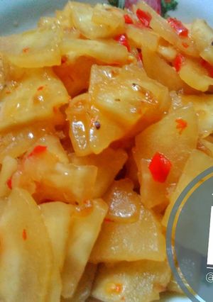 Foto resep Tumis singkong ebi