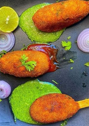 A picture of Potato Lollipop.
