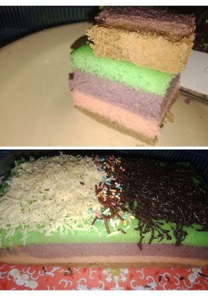Foto resep Bolu lapis ubi kayu