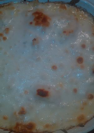 A picture of Nikki's Ultimate chicken Alfredo.