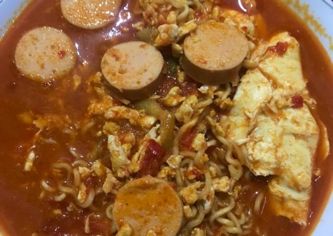 Indomie jeletot pake bumbu rasa seblak