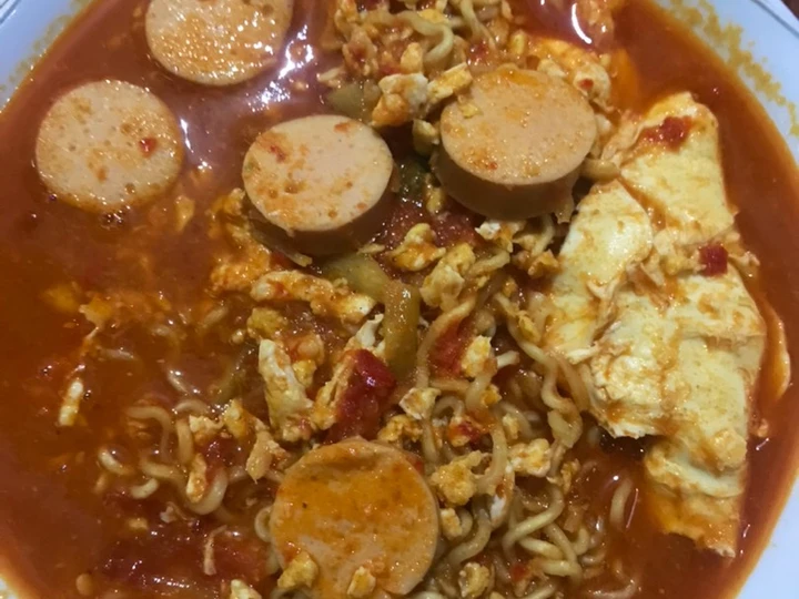 Cara Mudah Membikin Resep Indomie jeletot pake bumbu rasa seblak yang Bikin Ngiler Anti Ribet, Bisa Manjain Lidah