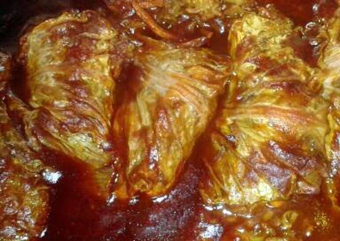 Steps to Make Quick SHEREE'S ASIAN CABBAGE ROLLS