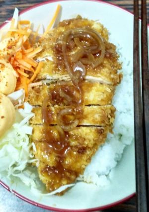 Foto resep Chicken Katsu Donburi