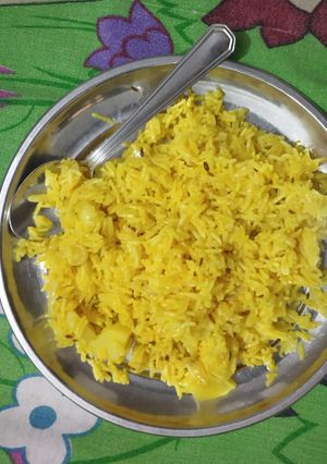 A picture of Yellow rice.