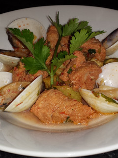 A picture of Pork and Clams (Carne De Porco Alentejana).