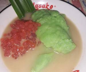 Resep Terbaik Bubur sum sum pandan mutiara Ala Warteg
