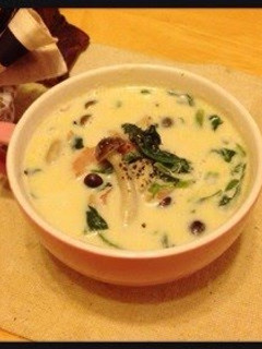 A picture of Rich Soy Milk Soup for Beautiful Skin.