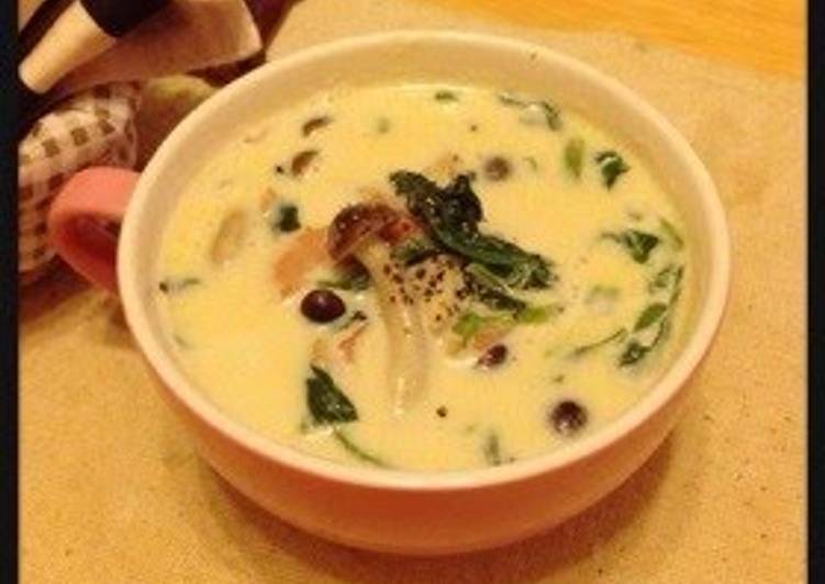Recipe of Yummy Rich Soy Milk Soup for Beautiful Skin