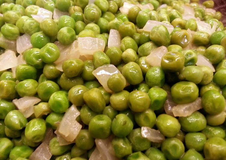 Balsamic Peas